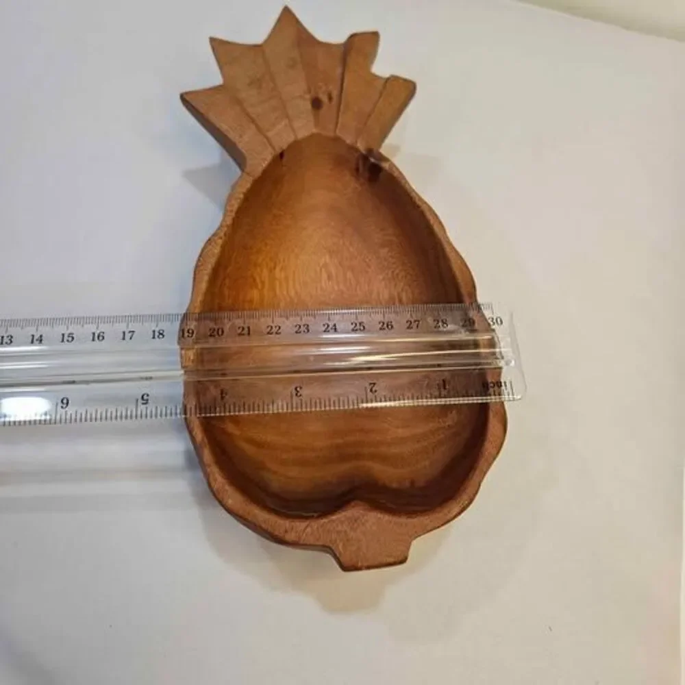 Wooden Pineapple Bowl